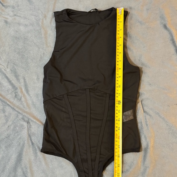 Dynamite Black Sleeveless Bodysuit - Picture 3 of 7